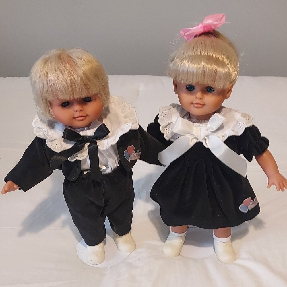 Vintage Lissi Twin Dolls